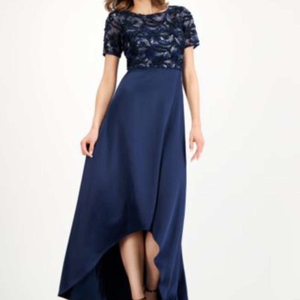 Adrianna Papell Soutache Gown